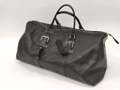 LONGCHAMP cabas en cuir noir