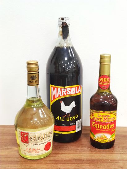 MATTEI LIQUEUR Cédratine

CALVADOS La cave...