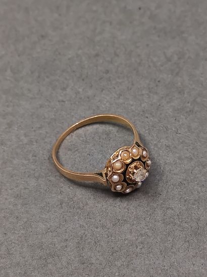 TRAVAIL FRANCAIS

BAGUE en or jaune 750°...