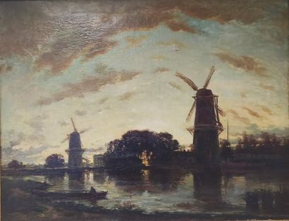 Ecole Hollandaise du XIXeme siècle

Les Moulins...
