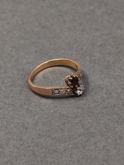 TRAVAIL Français 

BAGUE toi et moi en or...