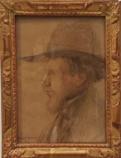 Paul de Frick (1864 - 1935)

Autoportrait

Dessin...