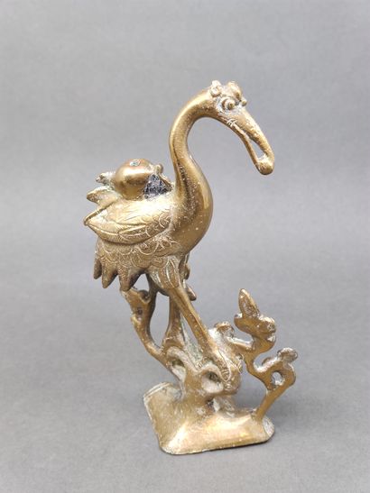 LOT comprenant : 

BRULE -ENCENS en bronze...