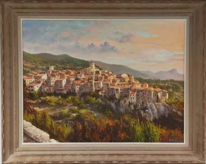 LACANNE

Village de Tourette sur Loup

Huile...