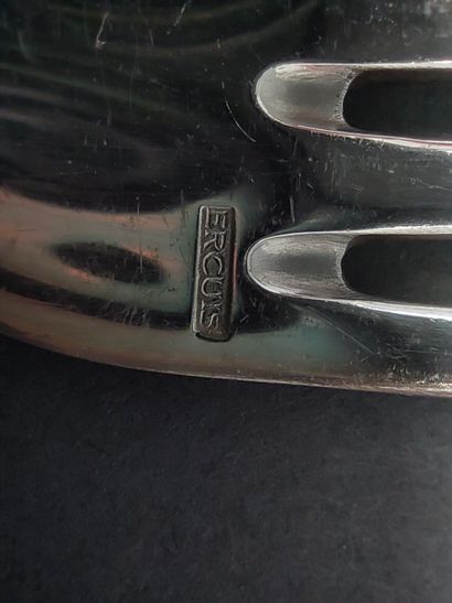 ERCUIS 

Part of a Louis XV style silver...