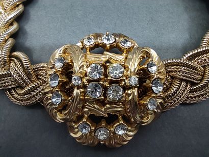 GROSSE

COLLIER de chien ras du cou en métal...