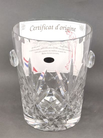 
Cristal de Lorraine




Seau à champagne...