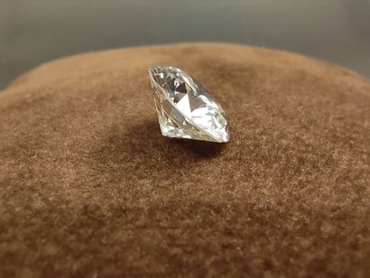 DIAMANT SUR PAPIER de 3,09 ct de couleur...