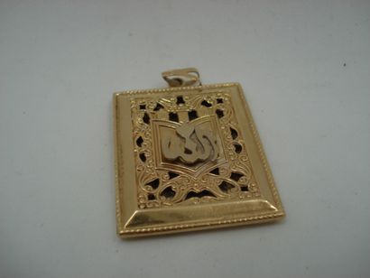 1 Pendentif Or 9,26 g