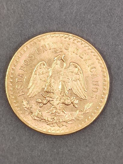 PIECE 50 pesos en or 

Poids : 41,66 g