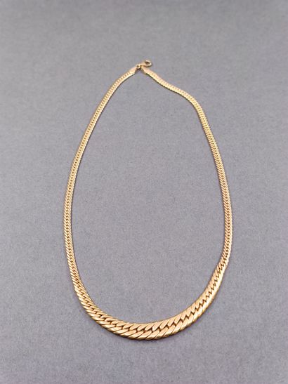 COLLIER maille palmier en or jaune 750° 

Poids...