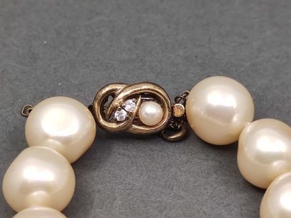 COLLIER choker de perles