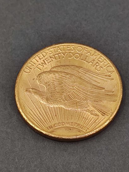 PIECE de 20 dollars or 1911

Poids : 33,44...