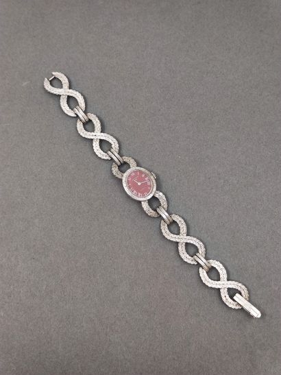 ANKER 

Montre bracelet en métal argenté...