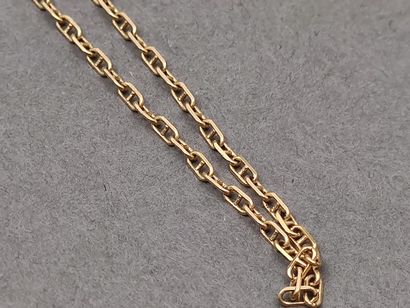 
CHAINE en or jaune 750° maille marine




Poids...