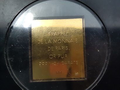 MEDAILLE 125 eme anniversaire du timbre poste...