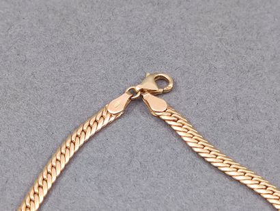 COLLIER maille palmier en or jaune 750° 

Poids...