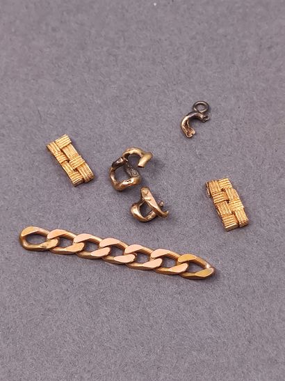 LOT de débris d'or 750° 

Poids : 7,22 g