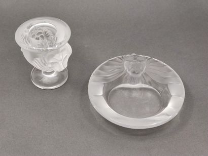 LALIQUE France

Vide poche rond en verre...