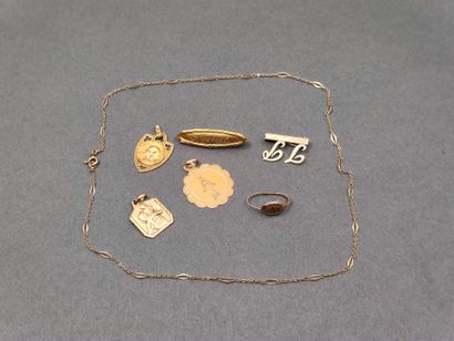 LOT d'or 750° 

Poids : 11,83 g