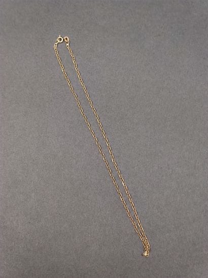 
CHAINE en or jaune 750° maille marine




Poids...