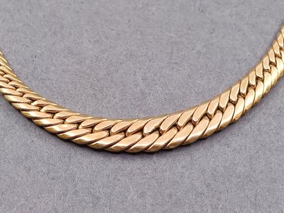 COLLIER maille palmier en or jaune 750° 

Poids...