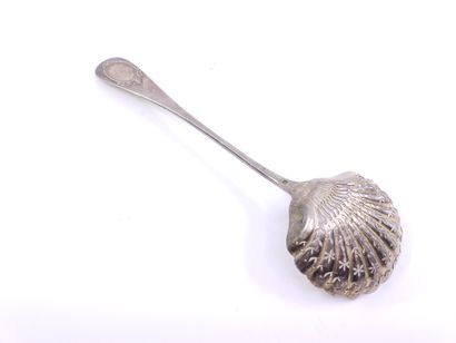 Cuillère à saupoudrer en argent

Poinçon...