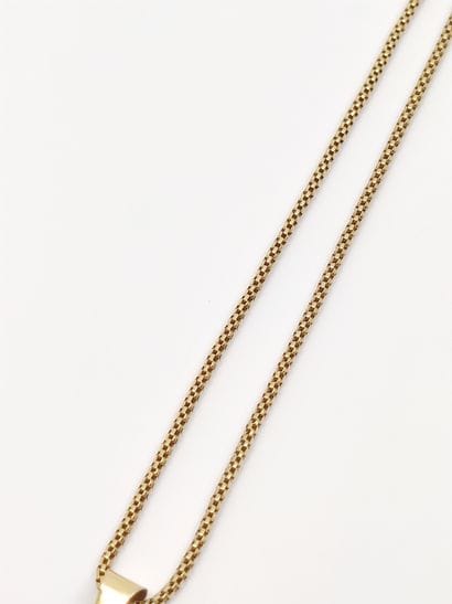 COLLIER en or 18 kt supportant un PENDENTIF...