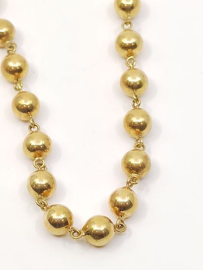 COLLIER marseillais en or jaune 750°

Poids...