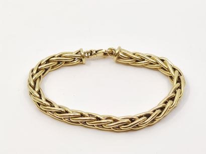 BRACELET maille palmier en or jaune 750

Poids...