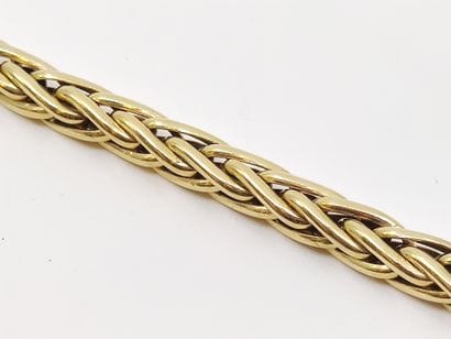 BRACELET maille palmier en or jaune 750

Poids...