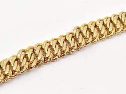 
IMPORTANT bracelet maille américaine en...