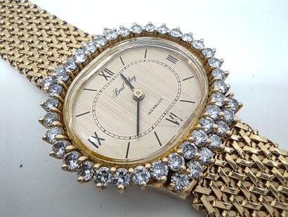 BREIL OKAY 

MONTRE en or 750°, boîtier ovale...