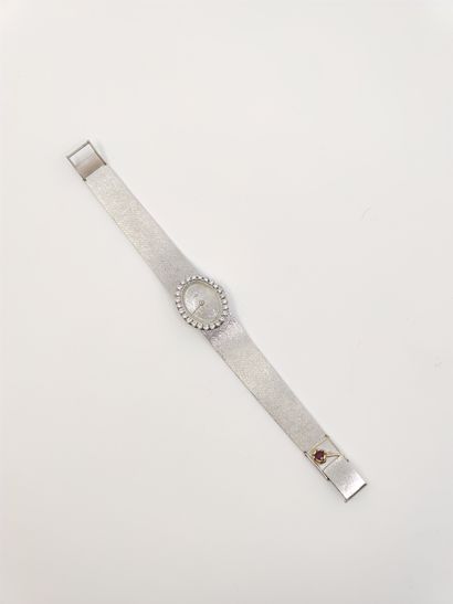MORENNE

MONTRE bracelet de dame en or gris...