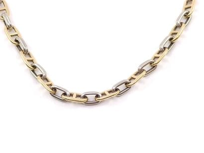 BRACELET gourmette en or deux tons 

Poids...