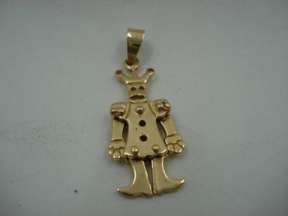 1 Pendentif Or 18kt 6,25 g