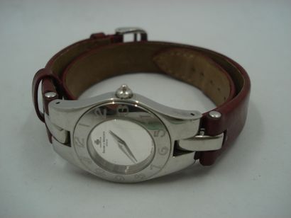 1 Montre de collection Baume et Mercier acier...