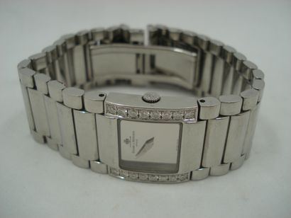 1 Bracelet montre baume et mercier acier...