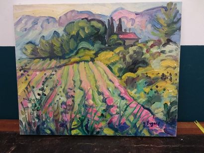 FAGARD

Paysage aux genets

Huile sur toile...