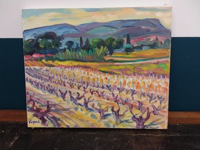 FAGARD 

vignes au fond de la sainte baume

Huile...