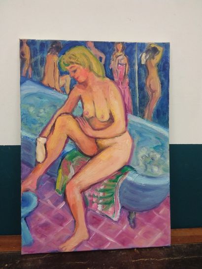 FAGARD 

Dans la salle de bain

Huile sur...