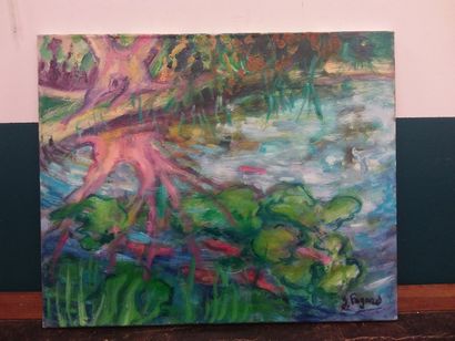 FAGARD 

reflection in a lake

Oil on canvas...