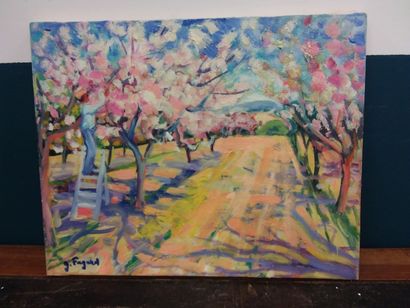FAGARD

péchés en fleurs 

Huile sur toile...