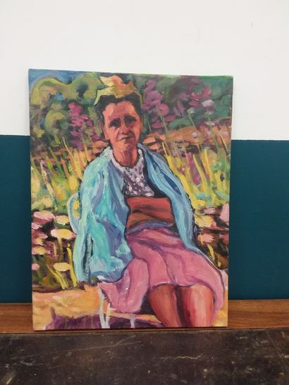 FAGARD 

vielle dame assise

Huile sur toile...