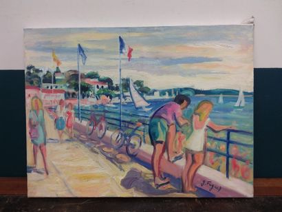 FAGARD 

Bord de mer a Juan les pins

Huile...