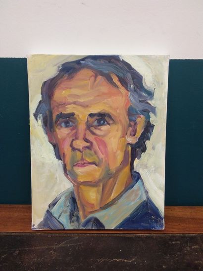 FAGARD 

Autoportrait 

Huile sur toile 

Dim:...