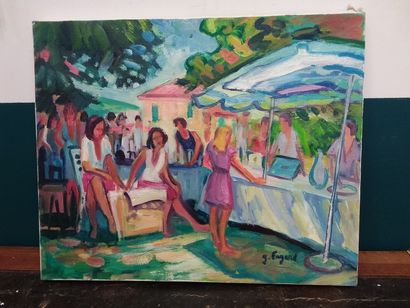 FAGARD 

scène de brocante

Huile sur toile...