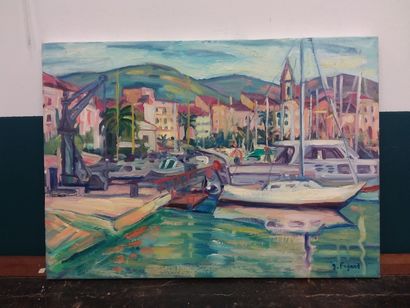 FAGARD 

Le port de Sanary sur mer

Huile...