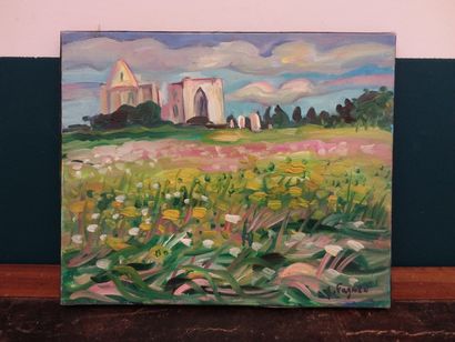 FAGARD

abbaye de chatelins 

Huile sur toile...