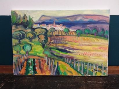 FAGARD 

vignes à la cadiere

Huile sur toile...